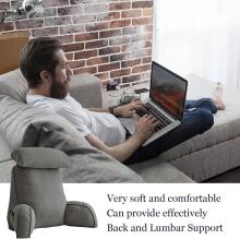 Basic CS Lline Care & Support Large Reading Pillow  Art.296544 Lime Green Large reading pillow, back support pillow with removable neck cushion