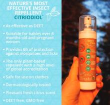 Plant Based Mozzi Pure Natural Art.296654 Insect Repellent Spray Eco Natural (babies and family) putukatõrjesprei 75 ml