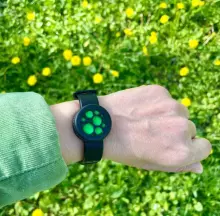 MozziWatch Kids bracelet Art.296655 Green   sääsetõrjekäevõru