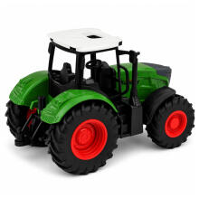Põllumajanduslik Traktor Farm Farm Kummirattad Valge Roheline 1:24