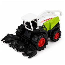 Põllumajandussõidukite komplekt Traktor, Heina koristaja, Tanker, Väetise laotur 1:68 4 tk.