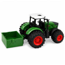 Põllumajanduslik Farm Traktor Väetise Leviti Rattad Roheline 1:24