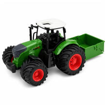 Põllumajanduslik Farm Traktor Väetise Leviti Rattad Roheline 1:24