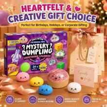 Bebe Basic Dumpling Squishy Mystery Box  Art.297202  Stressivastane pehme silikoonpall (squishy)