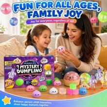 Bebe Basic Dumpling Squishy Mystery Box  Art.297202  Stressivastane pehme silikoonpall (squishy)