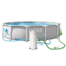 Intex 26712ND 366 x 76 cm 9-in-1 Frame Pool