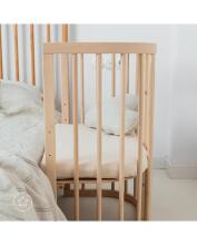 Waldin Baby Collection Bed Crib  7 in 1 Art.297431 Natural Multifunktsionaalne puidust 7-ühes transformeeriv võrevoodi