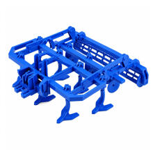 Agricultural Set Tractor with Bale Grabber Agricultural Trailer Hay 1:24