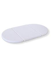 Waldin Oval Baby Collection Bed Crib  7 in 1 Art.297541 White Multifunktsionaalne puidust 7-ühes transformeeriv võrevoodi