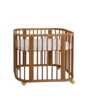 Waldin  Bed Crib  5 in 1 Art.297547 Vintage Multifunktsionaalne puidust 5-ühes transformeeriv võrevoodi