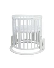 Waldin  Cradle for the 7in1 Crib Art.297562 White Kiikmehhanism 7-ühes beebivoodile. Häll