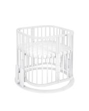 Waldin  Mattress Coconut Oval Crib Small Art.297569 Madrats kookospähkli sisetükiga OVAL võrevoodile