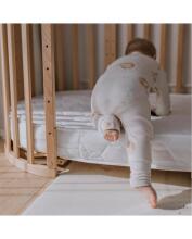 Waldin  Mattress Coconut Oval Crib Small Art.297569 Madrats kookospähkli sisetükiga OVAL võrevoodile