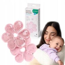 BabyOno Hot or Cold Breast Therapy  Art.1666 ühes imetamisgeeliga soojendus- ja jahutuspadjad, 2 tk,