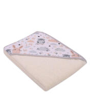 Vannimiskate - 417 - TERRY - FROTTE - suurus 100x100 - ECRU