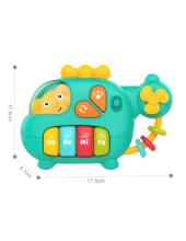 WOOPIE BABY Interactive Piano Helicopter Elephant Musical Sounds 18m+