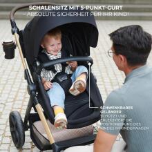 Kinderkraft Moov2 Air 3in1 Art.297978 Beige 3-ühes lapsevanker