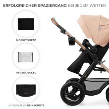 Kinderkraft Moov2 Air 4 in1 Art.297980 Grey 3-ühes lapsevanker