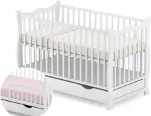 Elf Bed Juniper Art.298075 Grey Puidust beebivoodi 120x60 cm
