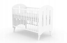 Elf Bed Leaf Art.298078 White Puidust beebivoodi 120x60 cm