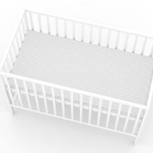 Elf Bed Сlassic  Art.298081 White Puidust beebivoodi 120x60 cm
