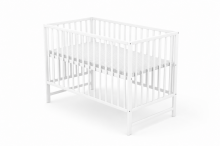 Elf Bed Сlassic  Art.298081 White Puidust beebivoodi 120x60 cm