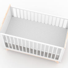 Elf Bed Vigo Art.298086 White Puidust beebivoodi 120x60 cm