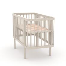 Elf Bed Kalmia Art.298154 Сashmere Puidust beebivoodi 140x70 cm