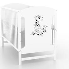 Elf Bed Meadow Drawer Art.298162 White  Puidust beebivoodi hoiuruumiga (120x60 cm)