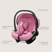 Lionelo Astrid I-Size Art.298319 Pink Coral Imiku turvahäll (0–13 kg)