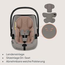 Lionelo Astrid I-Size Art.298322 Beige Taupe Imiku turvahäll (0–13 kg)