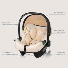 Lionelo Astrid I-Size Art.298323 Beige Imiku turvahäll (0–13 kg)