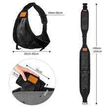 Kidsworld Baby Carrier Art.298329 Black Adjustable Ergonomic Toddler Carrier