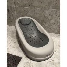 Twistshake Luxury Bath Kit Art.298462 Faded Grey Moodne luksuslik supelmantlikomplekt