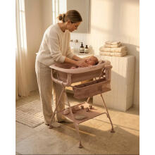 Twistshake Luxury Bath Kit Art.298464 Faded Pink Moodne luksuslik supelmantlikomplekt