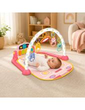 WOOPIE BABY Educational Interactive Play Mat Piano for Infants 3in1