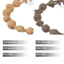 Kidsworld Silicone Pacifier Clip  Art.298740 Mix Luti hoidja