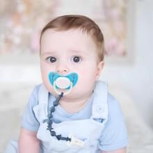 Kidsworld Silicone Pacifier Clip  Art.298740 Mix Luti hoidja