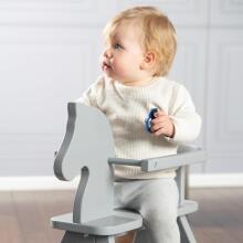 Kidsworld Rocking Horse Art.298741 Grey Puidust kiikmänguasi lastele