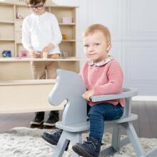 Kidsworld Rocking Horse Art.298741 Grey Puidust kiikmänguasi lastele