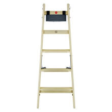 Kahepoolne redel H77 ComfortLine / puidust / 2x5 astet