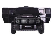 Lean Toys Mercedes G63 Art.S306-1 Black  Lasteauto aku peal koos lisajuhtpaneeliga