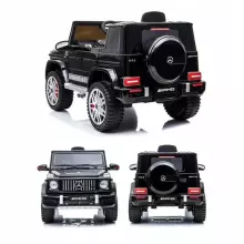 Lean Toys Mercedes G63 Art.S306-1 Black  Lasteauto aku peal koos lisajuhtpaneeliga