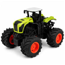 Kaugtöödeldav RC Farm Traktor Roheline Valgus Helid 1:16