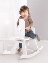 Kidsworld Rocking Horse Art.299213 White Puidust kiikmänguasi lastele