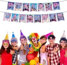 Paper Party Masks Huntrix Art.299487 Paberist karnevalimask, 1 tk.