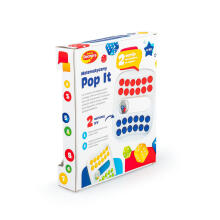 DUMEL DD 30881 Matemaatiline POP IT Punane-Sinine