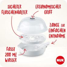 Nuk Micro Express Plus Microwave Art.299685 microwave sterilizer for baby bottles