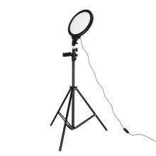 Ikonka Art.KX2770 Lampa pierścieniowa do selfie LED na statywie