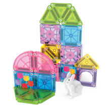 MAGNA-TILES Micromags magnētiskais konstruktors "Spring Garden", 24 gab.
